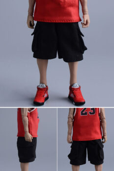 1/12 Scale Slam Dunk Rukawa Kaede Style Basketball Shoes for 6-Inch Figures