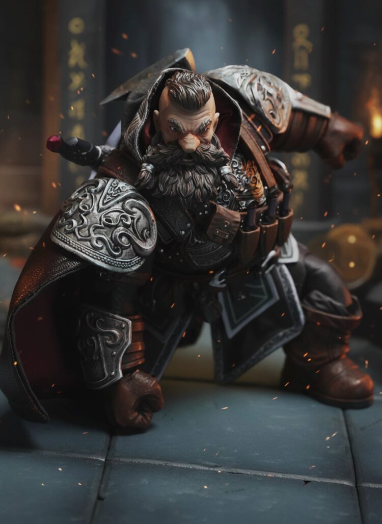 1/12 Scale Star and Sail Studio Eternal Expedition: Dwarf Assassin Verdred Anvil - Image 9