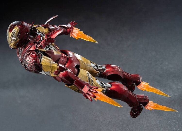 1/12 Scale Threezero 3Z09180C0 DLX  Iron Man Mark 6 (Battle Damaged) (Marvel Studios' The Infinity Saga) - Image 10