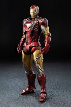1/12 Scale Threezero 3Z09180C0 DLX  Iron Man Mark 6 (Battle Damaged) (Marvel Studios' The Infinity Saga)