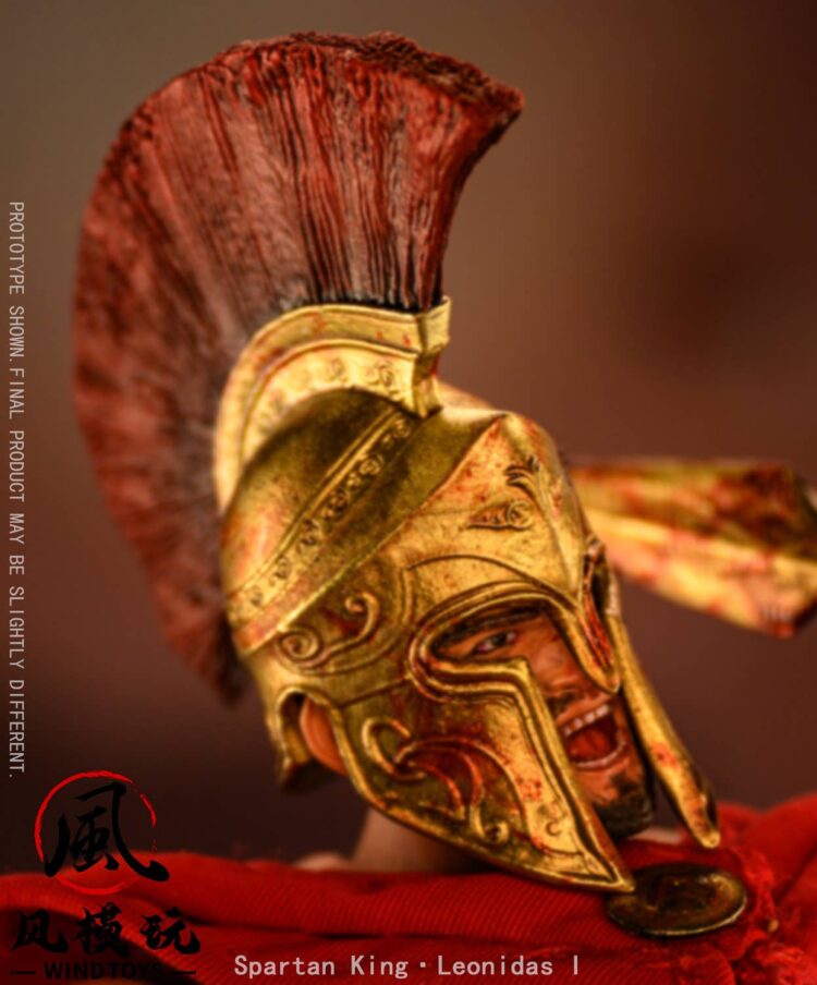 1/12 Scale Wind Toys Spartan King Leonidas I Damaged Edition - Image 10