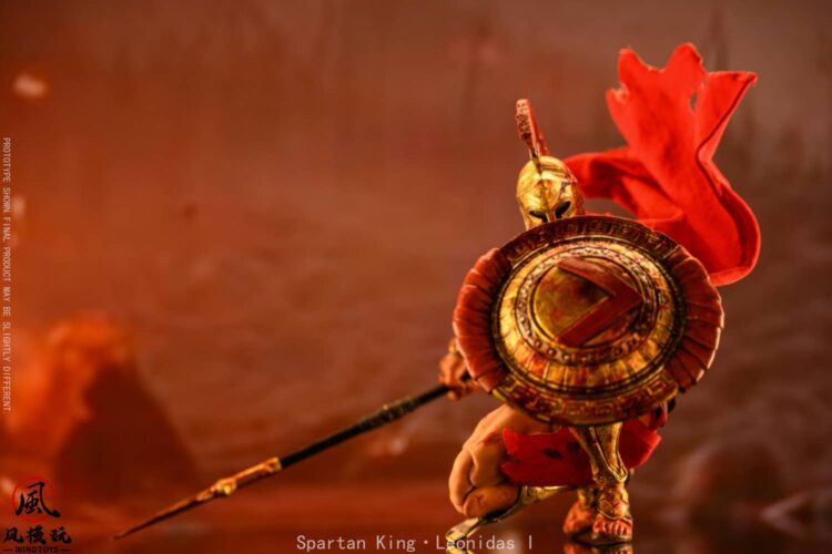 1/12 Scale Wind Toys Spartan King Leonidas I Damaged Edition - Image 8