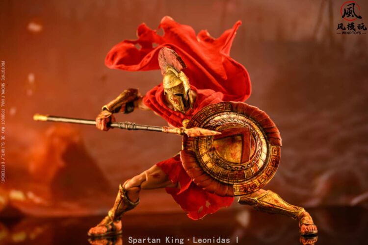 1/12 Scale Wind Toys Spartan King Leonidas I Damaged Edition - Image 7