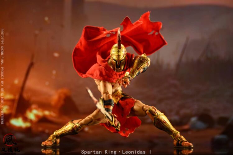 1/12 Scale Wind Toys Spartan King Leonidas I Damaged Edition - Image 6