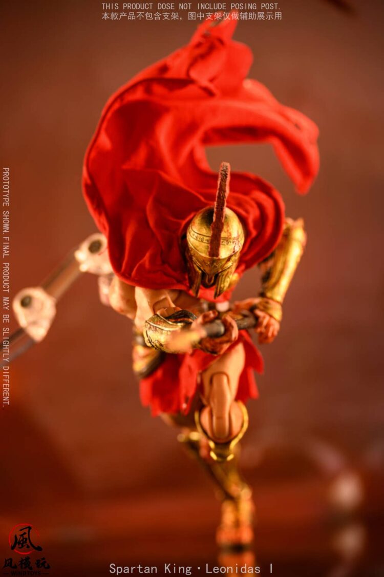 1/12 Scale Wind Toys Spartan King Leonidas I Damaged Edition - Image 4