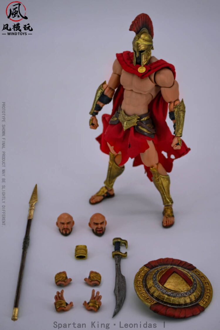 1/12 Scale Wind Toys Spartan King Leonidas I Standard Edition - Image 3