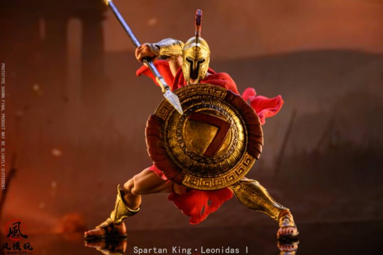 1/12 Scale Wind Toys Spartan King Leonidas I Standard Edition - Image 5
