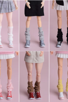 1/12 Slouch Bubble Socks for Action Figures – Compatible with TBL / Silicone Body / SHF / Figma 6-Inch Figures