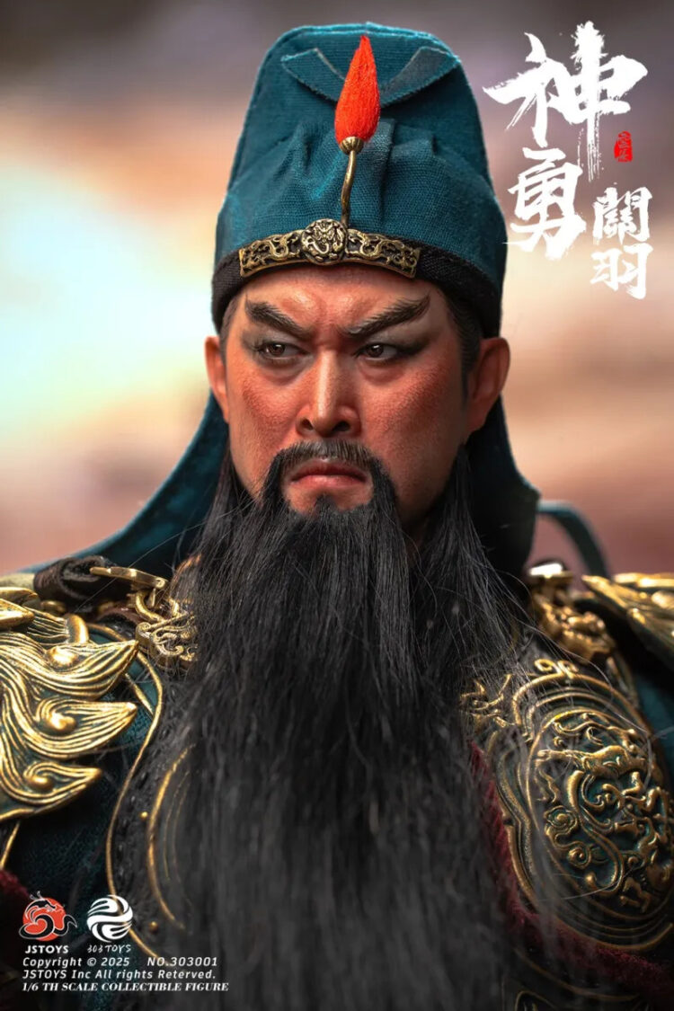 1/6 Scale 303TOYS X JSTOYS 303001 Three Kingdoms Series - Mighty Guan Yu (Yunchang) Standard Edition Action Figure - Image 4