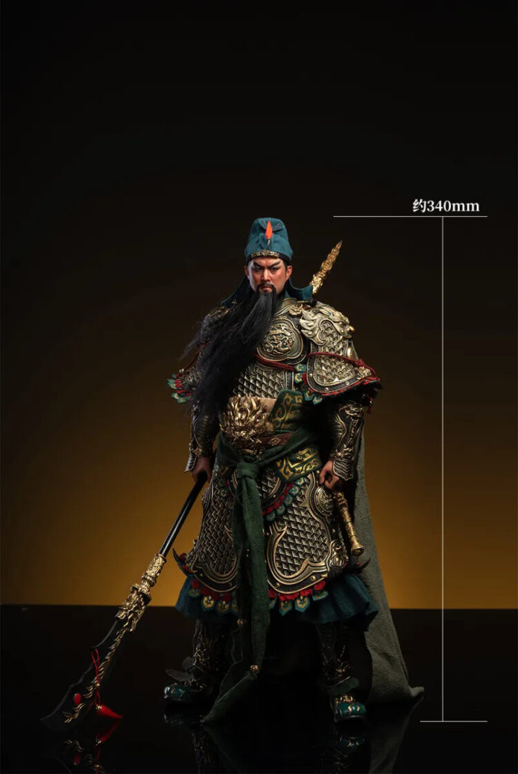 1/6 Scale 303TOYS X JSTOYS 303001 Three Kingdoms Series - Mighty Guan Yu (Yunchang) Standard Edition Action Figure - Image 12