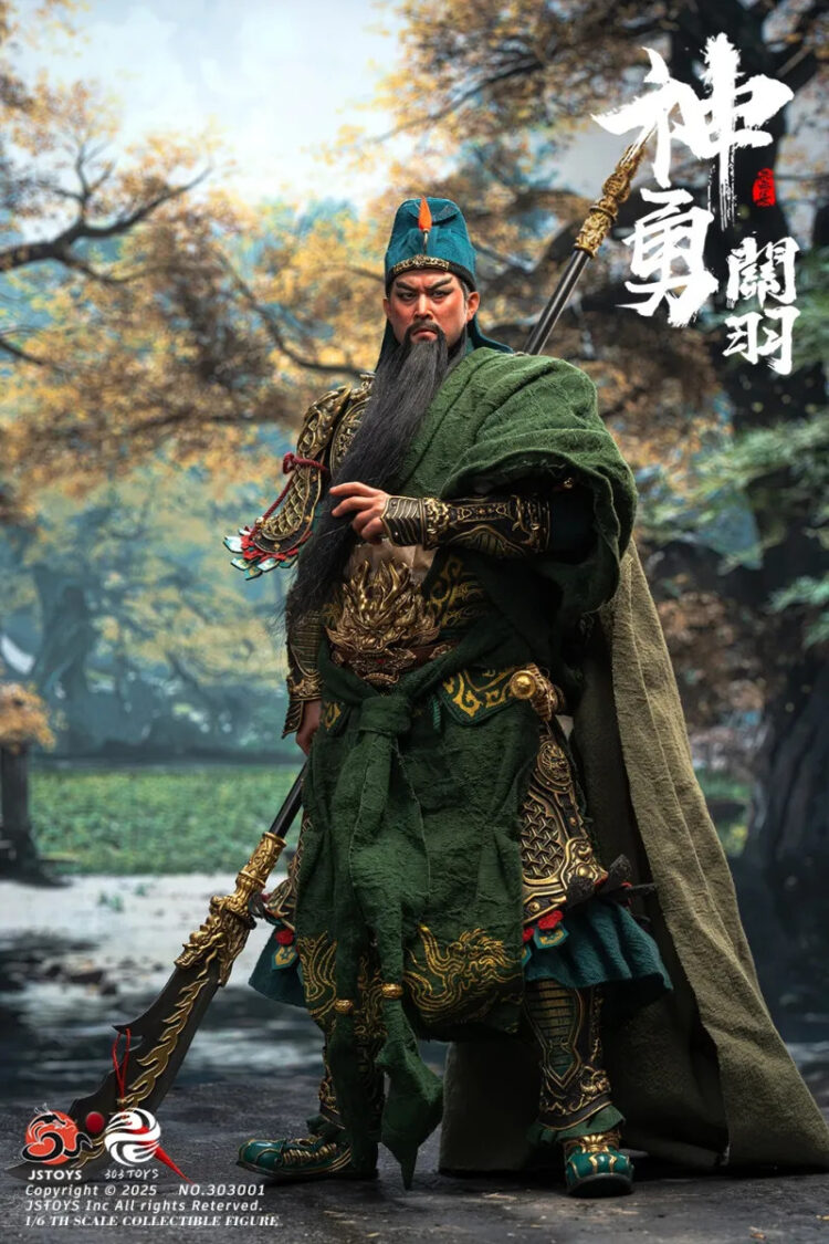 1/6 Scale 303TOYS X JSTOYS 303001 Three Kingdoms Series - Mighty Guan Yu (Yunchang) Standard Edition Action Figure - Image 3