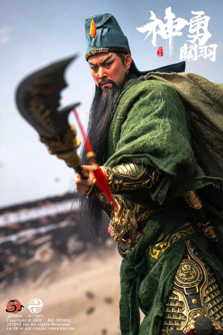 1/6 Scale 303TOYS X JSTOYS 303001 Three Kingdoms Series - Mighty Guan Yu (Yunchang) Standard Edition Action Figure - Image 7