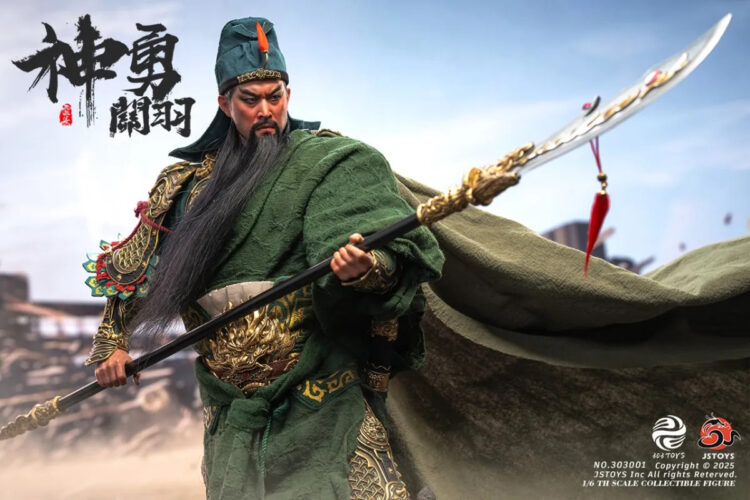 1/6 Scale 303TOYS X JSTOYS 303001 Three Kingdoms Series - Mighty Guan Yu (Yunchang) Standard Edition Action Figure - Image 10