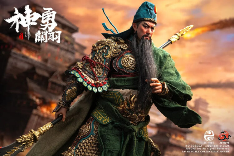 1/6 Scale 303TOYS X JSTOYS 303002 Three Kingdoms Series - Mighty Guan Yu (Yunchang) Exclusive Edition - Image 5