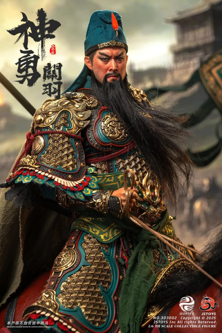 1/6 Scale 303TOYS X JSTOYS 303002 Three Kingdoms Series - Mighty Guan Yu (Yunchang) Exclusive Edition