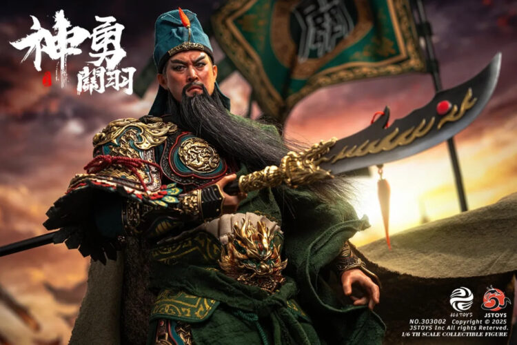 1/6 Scale 303TOYS X JSTOYS 303002 Three Kingdoms Series - Mighty Guan Yu (Yunchang) Exclusive Edition - Image 6