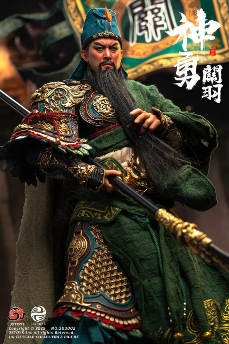 1/6 Scale 303TOYS X JSTOYS 303002 Three Kingdoms Series - Mighty Guan Yu (Yunchang) Exclusive Edition - Image 7
