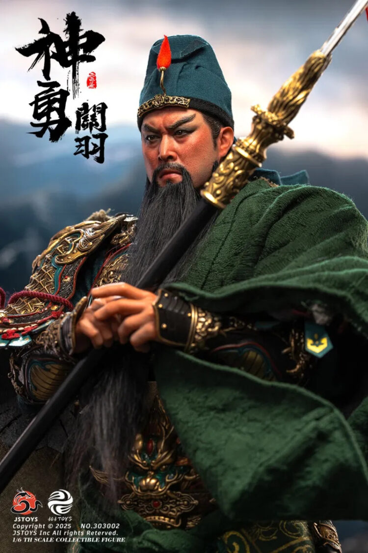 1/6 Scale 303TOYS X JSTOYS 303002 Three Kingdoms Series - Mighty Guan Yu (Yunchang) Exclusive Edition - Image 8