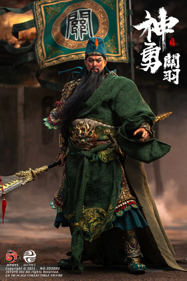 1/6 Scale 303TOYS X JSTOYS 303002 Three Kingdoms Series - Mighty Guan Yu (Yunchang) Exclusive Edition - Image 9