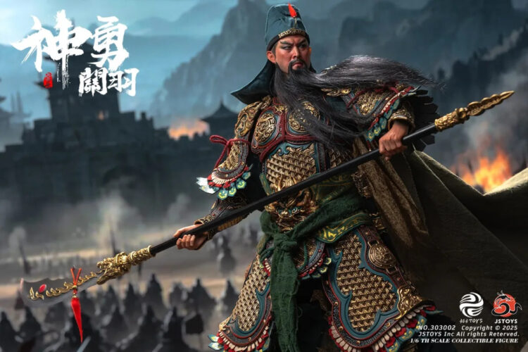 1/6 Scale 303TOYS X JSTOYS 303002 Three Kingdoms Series - Mighty Guan Yu (Yunchang) Exclusive Edition - Image 10