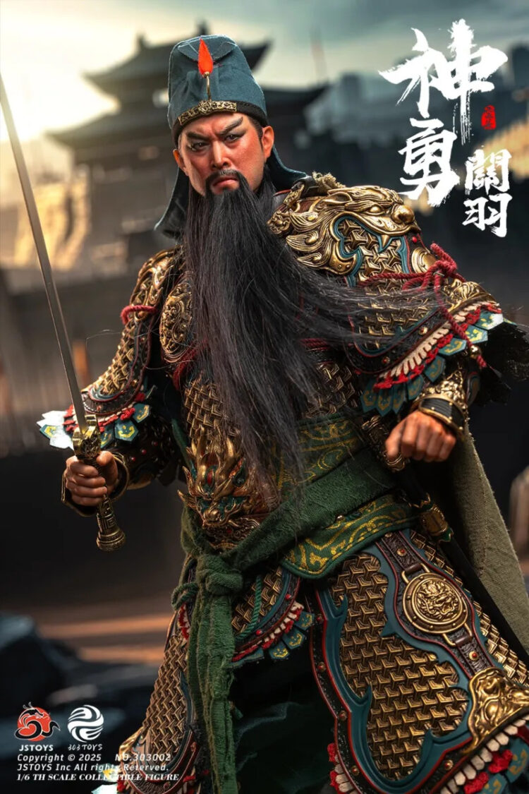1/6 Scale 303TOYS X JSTOYS 303002 Three Kingdoms Series - Mighty Guan Yu (Yunchang) Exclusive Edition - Image 11