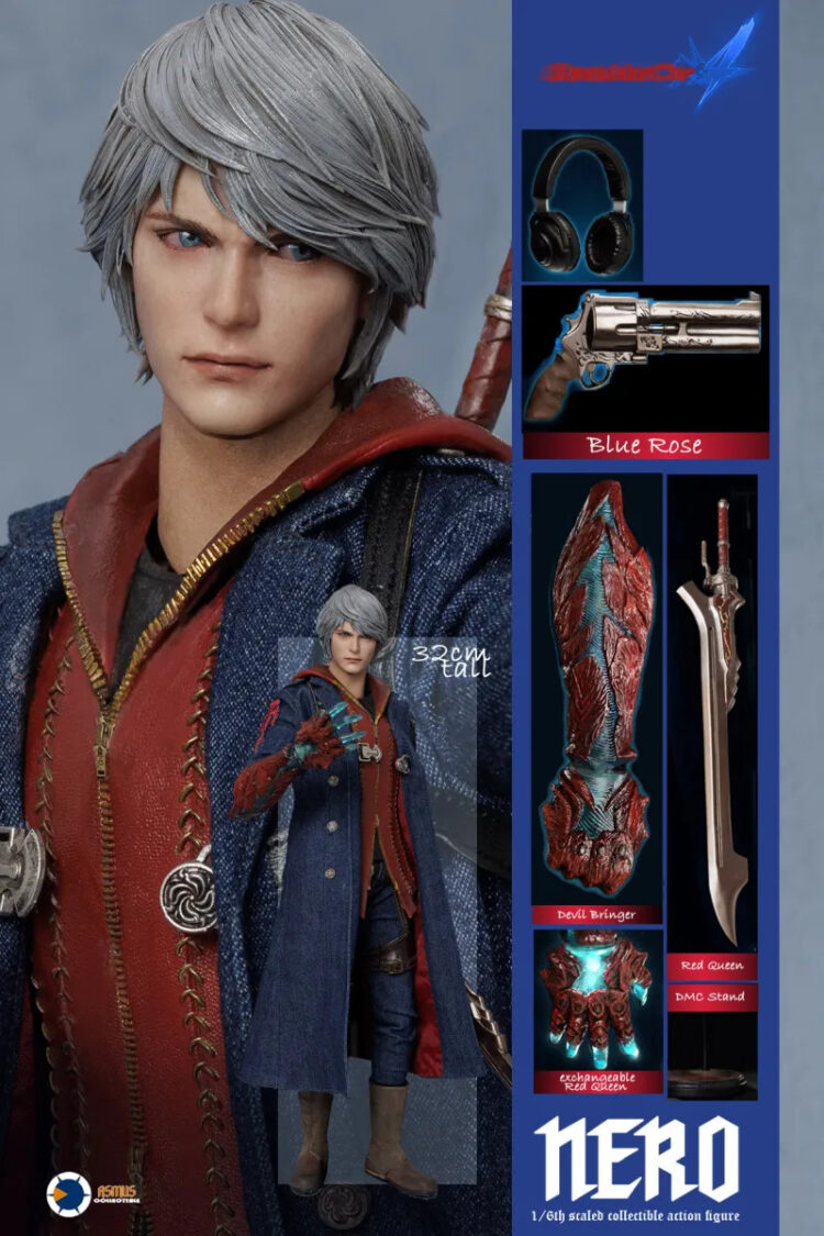 1/6 Scale Asmus Toys DMC400 "Devil May Cry 4" Nero  Action Figure - Image 18
