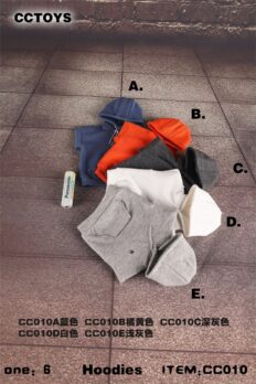 1/6 Scale CCTOYS Trendy Sports Hoodie Sweatshirt Activewear