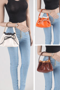 1/6 Scale CCTOYS Trendy Women’s Handbag & Shoulder Bag, Leather Bag