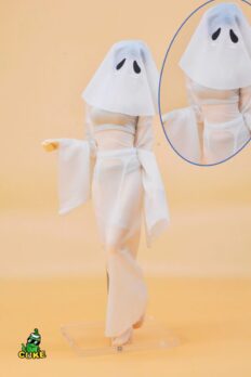 1/6 Scale CUKE TOYS High-End Custom Sheer Ghost-Style Ultra-Thin, Skin-Friendly Sexy COS Tube-Top Outfit