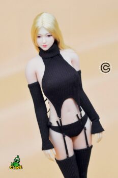1/6 Scale CUKE TOYS Japanese-Style Hollow-Out Backless Bikini Set for Female Action Figures