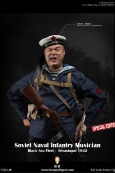 1/6 Scale Facepool FP021B Soviet Naval Infantry Musician Black Sea Fleet Special Edition Figure