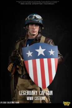 1/6 Scale FacePool FPAC003A Legendary Captain WWII Outfit Set (Standard Edition)