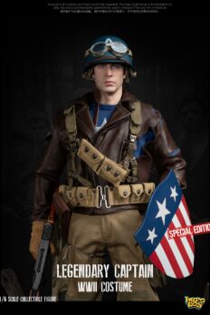 1/6 Scale FacePool FPAC003B Legendary Captain WWII Outfit Set (Special Edition)