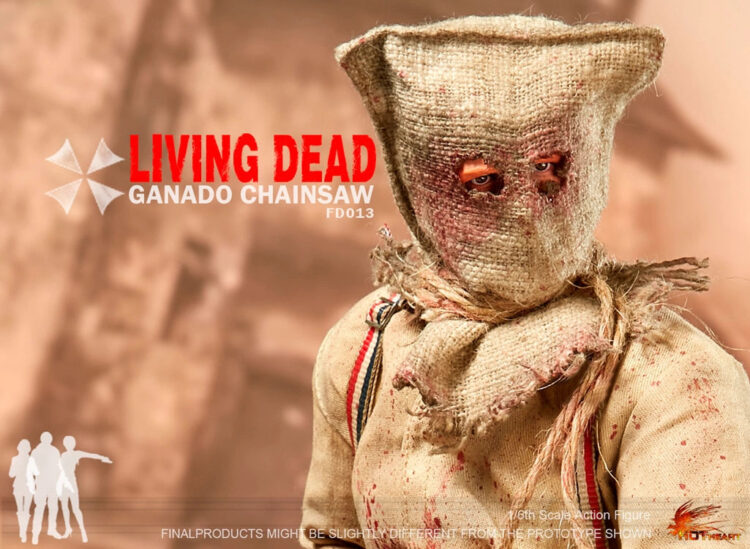 1/6 Scale Hot Heart FD013 Living Dead - Ganado Chainsaw Action Figure - Image 7