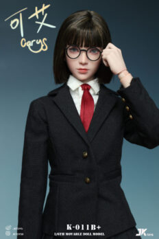 1/6 Scale JKTOYS K011B Carys with Movable Eyes, K-011B Version with Glasses
