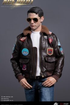 1/6 Scale POP Toys EX059 ACE Pilot Jacket Version Collectibles Figure