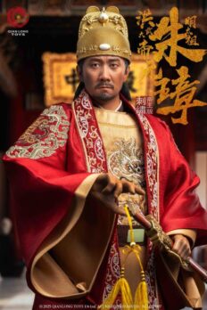1/6 Scale Qian Long Toy QL-007 Emperor Taizu of Ming, Zhu Yuanzhang Figure