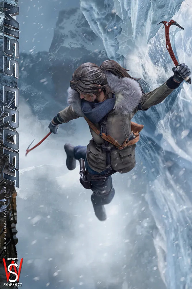 1/6 Scale SWTOYS FS077 Miss Croft Action Figure Clean Version - Image 4