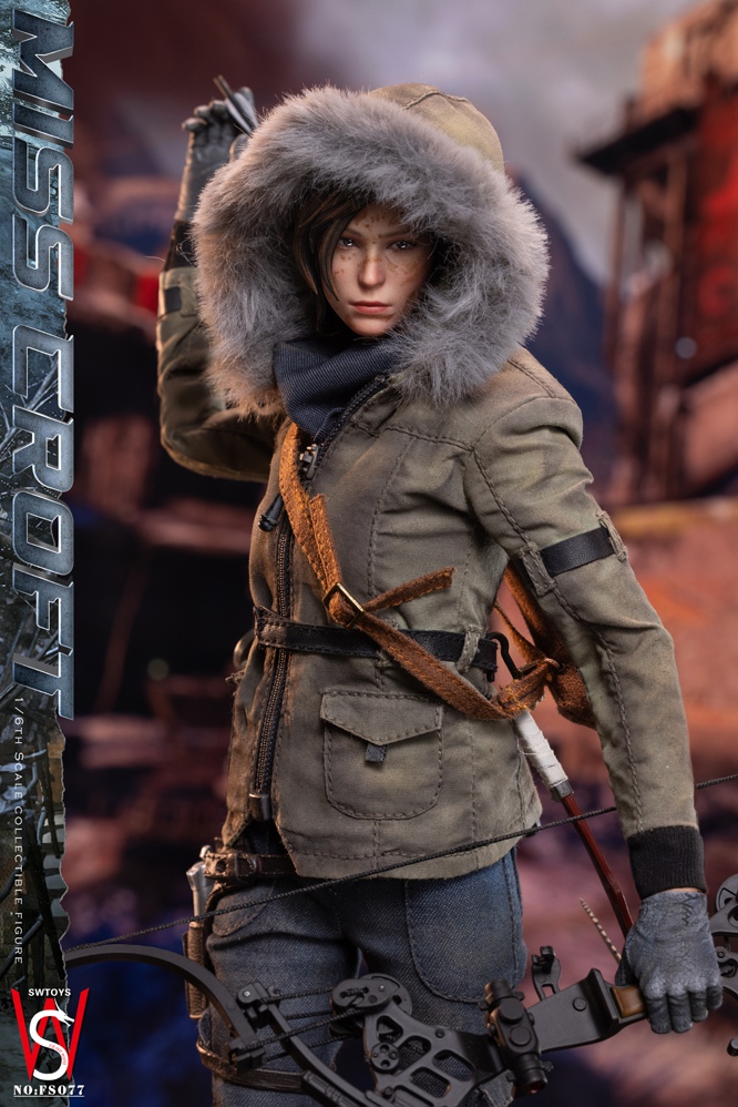 1/6 Scale SWTOYS FS077 Miss Croft Action Figure Damage Version - Image 6