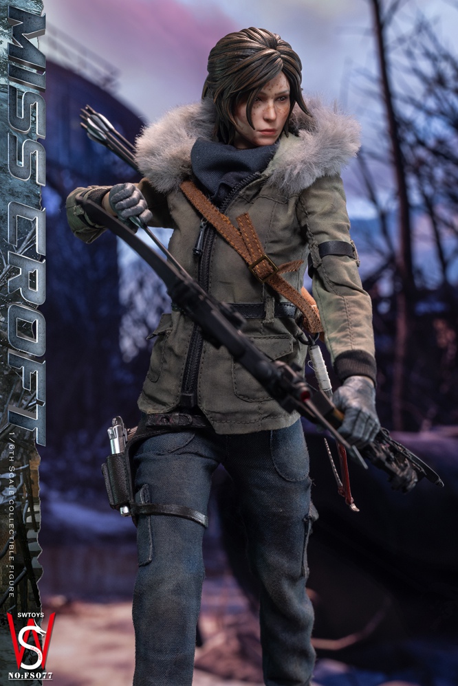 1/6 Scale SWTOYS FS077 Miss Croft Action Figure Damage Version - Image 5