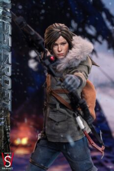 1/6 Scale SWTOYS FS077 Miss Croft Action Figure Damage Version