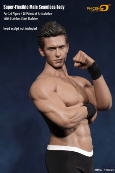 1/6 Scale TBleague M33 Seamless Male Figure Body with Stainless Steel Skeleton