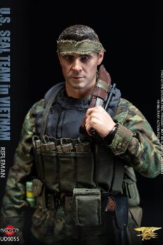 1/6 Scale UJINDOU UD9055 U.S. SEAL Team Rifleman in Vietnam Action Figure