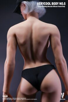 1/6 Scale Very Cool VCD-05B Silicone Female Natural Skin Body with a Bodybuilding Muscle No.5