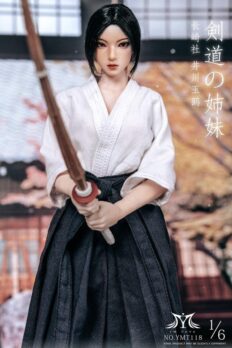 1/6 Scale YM Toys YMT118B Kendo Girl Tama Tsuru Female Figure