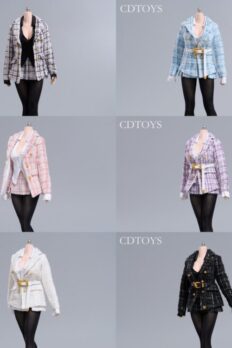 1/6 Scale CDTOYS Chanel-Style Suit Set for Female Action Figure