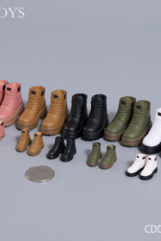 1/6 &1/12 Scale CDTOYS CD078 CD079 Work Boots – Versatile Thick-Soled Outdoor Hiking Shoes