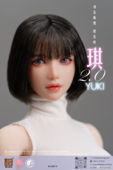 i8TOYS I8-H007A YUKI 2.0 Headsculpt (with movable eyes) 1/6 scale