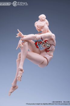 [In-Stock] 1/12 Scale Romankey x COWL Super Movable Female Body (White) (Reissue)