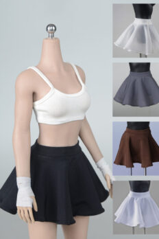 1/6 Scale Female Figure 12-Inch Outfit Accessory – Stretch Mini Skirt